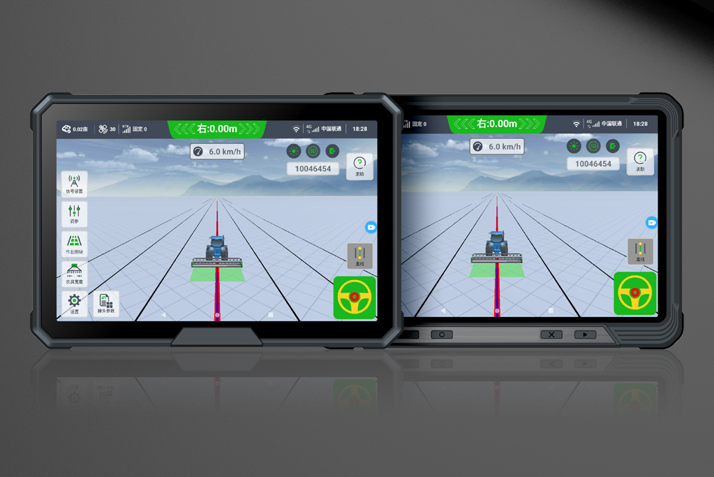 Lanodo in car Android tablet for agricultural machinery with CAN and AHD input
