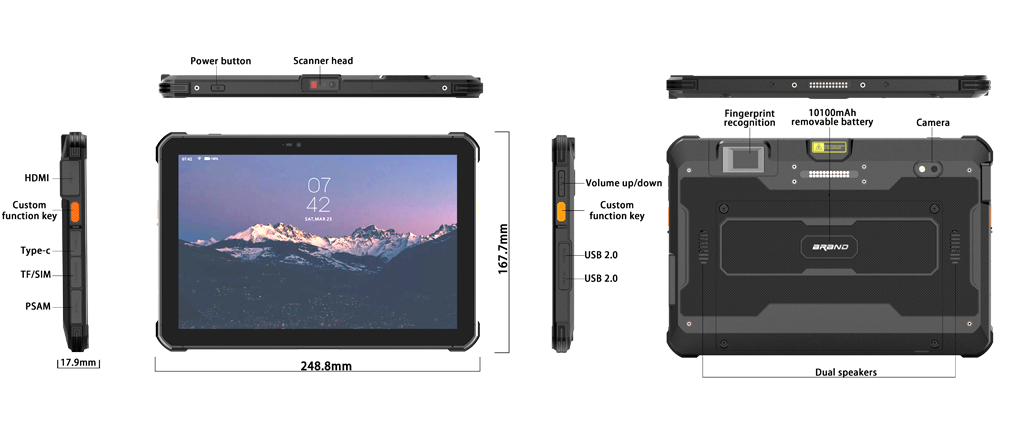 Lanodo Rugged Tablet